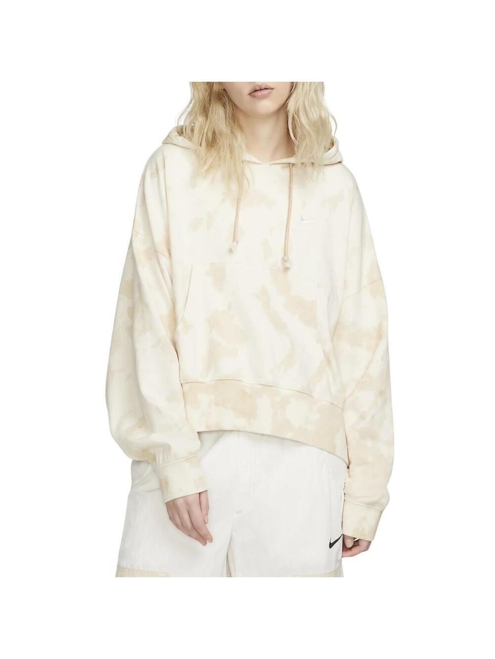 Nike Sportswear Washed Jersey Hoodie Womens  DM6716 126 SIZE MEDIUM